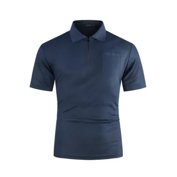 Sommeren korte Ærmer Polo Shirt mænd fashion polo shirts afslappet Slank Solid farve business mænds polo shirts til mænd tøj 185702
