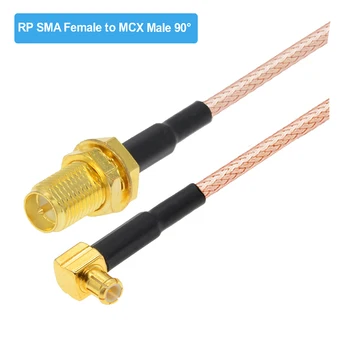 2STK/MASSE SMA hun til MCX han Lige RG316 RF-Kabel Samling MCX SMA RG316 Pigtail WIFI Extension Kabel Coax-Jumper 186128