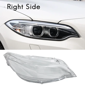 For BMW F22 F23 2 Serie-2019 Side bilforlygte Linse hoved lampe, Transparent Lampeskærm Shell Glas