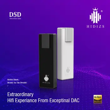 Hidizs S9 Pro Hovedtelefon-Forstærker FORSTÆRKER HiFi ES9038Q2M Afbalanceret Mini-USB-DAC DSD512 PCM 32bit 768kHz Dekoder til 2,5/3,5 mm Udgange 187313