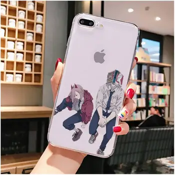 Yinuoda Chainsawman animationsfilm Phone Case For iPhone X XS MAX 6 6s 7 7plus 8 8Plus 5 5S SE 2020 XR 11 12pro max Klar Coque 18862
