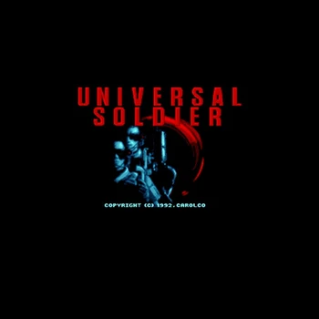 Universal Soldier USA Version 16-bit-engelsk Store 46 pins Grå Spil Kort For NTSC-Spil Spiller