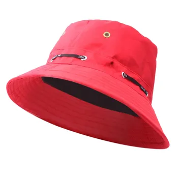 Justerbar Snor Spænde Bucket Hat Fiskeren Hat Til Udendørs Rejse Hat Solen Cap Hatte Til Mænd Og Kvinder Casual Pot Bucket Hat 2021 Ny 190289