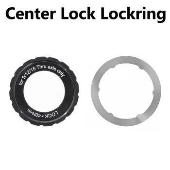 Mountain Road bike Cykel Center lock Disc Brake Rotor Cover Til 9mm 12mm15mm Aksel CenterLock Dække Ring 190341
