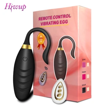 Fjernbetjeningen vibrerende æg Sex legetøj til kvinder Vibrator æg Bærbare Vaginal Kugler trådløse vibratorer til kvinder Legetøj for voksne