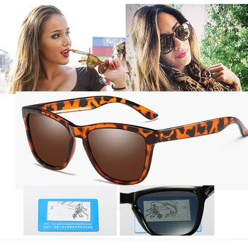 Klassisk polariserede solbriller kvinder mænd kørsel gradient solbriller med anti-refleks UV400 sports briller luksus brand designer 19172