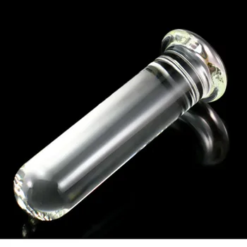 Glas Dildo i Penis-Anal Butt Plug G-spot Anus Stimulator For Kvindelige Onani Erotisk sexlegetøj sexlegetøj For Kvinder, Mænd, Homoseksuelle