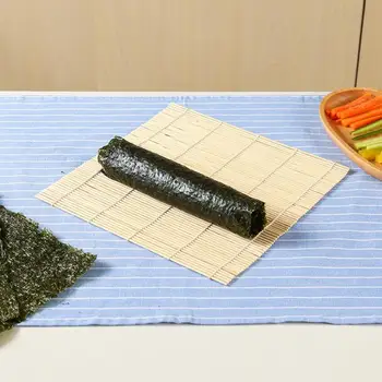 1 STK DIY Sushi Af Bambus Rullende Mat Kaffefaciliteter Bento Dekoration Onigiri Ris Roller Kaffefaciliteter Værktøj Hjem Køkken Tilbehør Engros