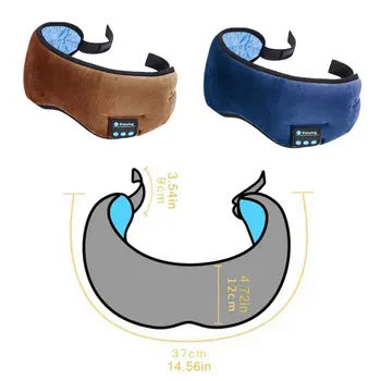 2020 Nye Trådløse 5.0 Bluetooth Sove Skygge Lindre Træthed Stereo Lydkvalitet, Behagelig Intelligent Eye Mask