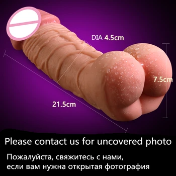 Realistisk Penis Ærme Voksen Mand Realistisk Vagina Pocket Pussy Mand Masturbator Real Dildo for Par Gay Sex Legetøj Voksne Shop
