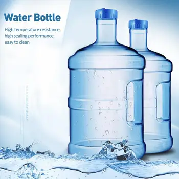 5/7.5 L Mineralvand Ren Spand Vand Flaske Bærbare PC Spand Husstand Stor Kapacitet Ren Spand med Vand Med Håndtag Vand Bu