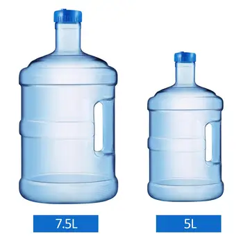 5/7.5 L Mineralvand Ren Spand Vand Flaske Bærbare PC Spand Husstand Stor Kapacitet Ren Spand med Vand Med Håndtag Vand Bu