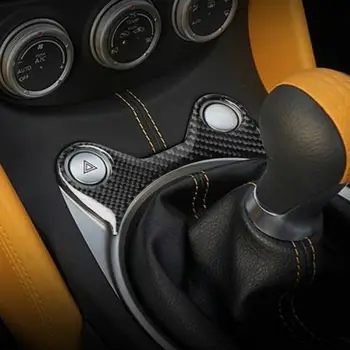 Manuel Gear Shift Panel Dækker Trim Carbon Fiber Black Passer til Nissan 370Z 2009 2010 2011 2012 2013 2016 2017 2018-2020 194597