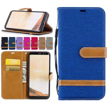 Book Style Retro Sager Til Samsung Galaxy Note 9 8 j3 j5 A3 A5 2017 A6 A7 A8 J4 J6 Plus 2018 Mode-Telefon Dække Helt Nye P07Z 194794