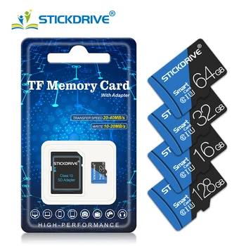 Micro sd-kort, 128 GB hukommelseskort 64 gb Mini microSD-flash drive 16gb, 32 gb memoria TF-Kort Til Telefonen 196415