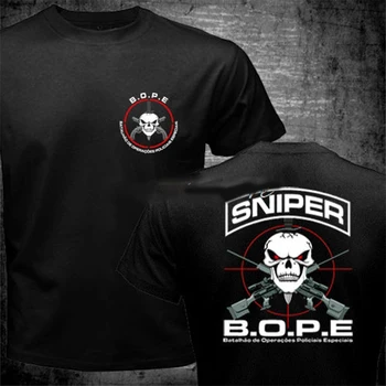 BOPE Tropa De Elite Sniper Enhed Spejder Brasilianske Special Forces T-shirt Mænd er Begge Parter Gave Casual T-Shirt i Overstørrelse 19765