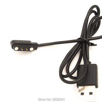 Ny Magnetisk USB Opladning Kabel Til Zeblaze VIBE 3 Pro Smart Armbånd Ur Magnetiske 2pin Opladning Data Kabel-Opladning Kabel 19795