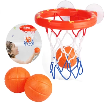 Badeværelse Toddler Drenge, Vand, Legetøj Badekar Skyde Basketball Hoop med 3 Bolde Baby Badekar Toy Børn Udendørs legeudstyr til Childrens