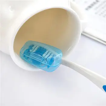 5PCs/Set Plast Mode Tandbørste Tilfælde Dække Rejse-Vandring Camping Bærbare Børste Cap Beskyttende Hylster tandbørsteholder Prot