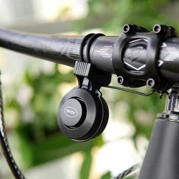 MTB Mountain Road Bike Elektronisk Horn 4 Modes USB-Genopladelige El-Scooter Cykelstyr Lyd Alarm Ring Bell