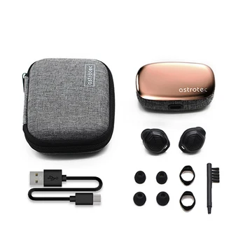 Astrotec S90 Pro Bluetooth-5.0 Aptx Trådløse Hovedtelefoner Dobbelt Knowles BA Driver Mic støjundertrykkelse Rrue Øretelefoner Hifi Headset
