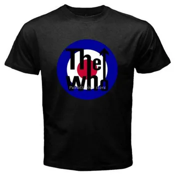 Nye Who Logo Rock Band Legende T-Shirt EURO STØRRELSEN Gratis Fragt Toppe, t-Shirt mandlige brand tshirt sommer plus size t-shirt 22080