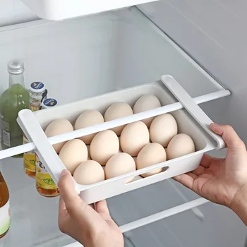 Køkken Køleskab Æg opbevaringsboks Æg Holder til Opbevaring af Mad Containeren Tilfælde Pæn pladsbesparende Kasse Mad Organizer