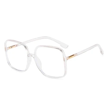 2021 Kontor Kvinder Mænd Anti Blå Lys Firkantede Briller Blokering Briller Optiske Syn Brille Gennemsigtige Computer-Briller 22534