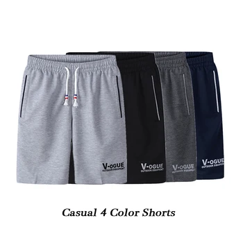 Plus Størrelse 2020 Sommeren Casual Shorts Mænd Mode 4 Farve-Pakke Salg Outwear Korte Bukser Mandlige Motionsløbere reathable kort homme