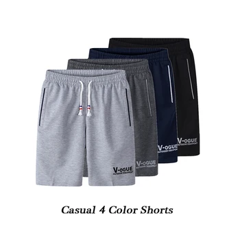 Plus Størrelse 2020 Sommeren Casual Shorts Mænd Mode 4 Farve-Pakke Salg Outwear Korte Bukser Mandlige Motionsløbere reathable kort homme
