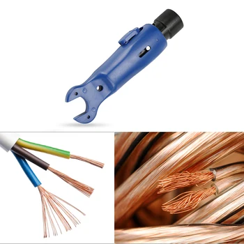 Multi-Funktionel Fladskærms Munden Wire Stripper Peeling Tænger Strippet RG59/6 Coaxial Kabel-Cutter Terminal crimptang 22675