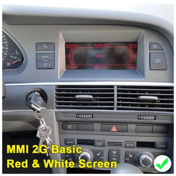 Android-10 Bil DVD-Afspiller Til Audi A6 C6 Q7 4L 2005~MMI Basic Enhed, Navigation, Auto Radio Mms-IPS
