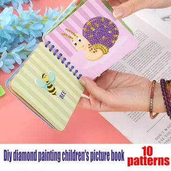 DIY Diamant Maleri Børn for Tidligt at Lære-Kort Broderi Diamant Maleri Kid Puslespil Toy Fødselsdag Gave til Børn 2299