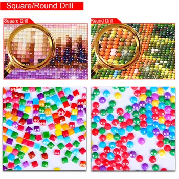 5D DIY Diamant Maleri Fodbold natur Cross Stitch Diamant Broderi Mosaik Landskab mønster fuld square/Runde rhinsten 23175