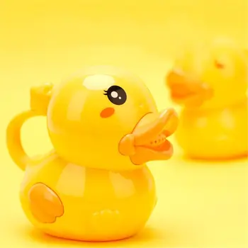 900C Cute Duck Vanding Kan Badekar Toy Vaske Hår For Baby Kid Beach Pool Brusebad