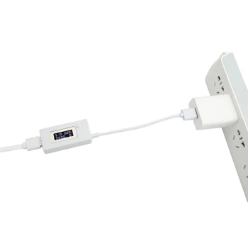 Nyttige Mini Spænding Strøm Tester Meter USB Oplader Mobil PC Batteri Kapacitet Strøm