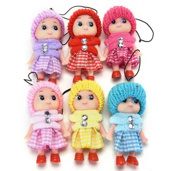 2020 NEW Kids Legetøj Blød Interaktive Baby-Dukker Toy Mini-Dukke med 8 CM For Piger