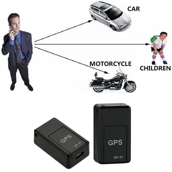 GPRS-Mini Ældre Børn Tracking Locator GF07 GSM Bil GPS Locator Tracker Anti-Tabte Optagelse Tracking stemmestyring Kan Recor 23567