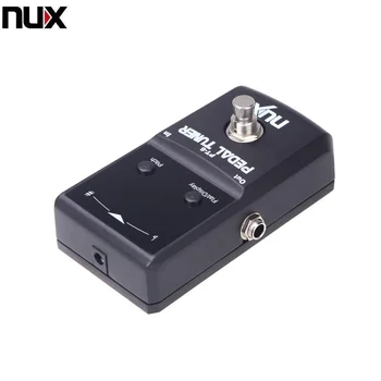 NUX PT-6 Pedal Tuner Kromatisk tuning mode giver mulighed for en bred vifte af tuning muligheder, LED display