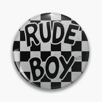 Rude Boy (badge stil design) Blød Emalje Pin-Badge Dekorative Tøj Badge Revers Pin-og Hvidguld Smykker 24525