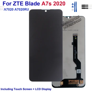 Original For ZTE Blade A7s 2020 A7020 A7020RU LCD-Skærm Touch screen Digitizer Assembly For ZTE Blade A7s 2020 A7020 A7020RU