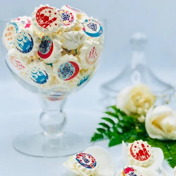 Spiselige Ramadan dekorationer til cupcakes med Chokolade Cookie