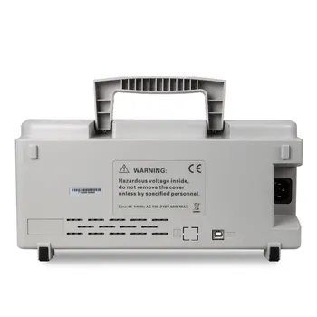 Hantek DSO4102C Digital Multimeter Oscilloskop 100MHz USB-Båndbredde 2 Kanaler Håndholdte Osciloscopio Portatil Logic Analyzer