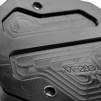 CNC Aluminium Side Står Støtteben Støtte Plade Fod Lupe Puder Til 2019 2020 Honda CB500X Motorcykel Tilbehør