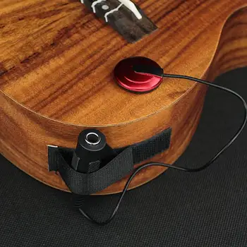 Guitar Pickup Professionel Piezo Transducer Kontakt Mikrofon Afhentning Violin, Banjo, Mandolin, Ukulele, Guitar Dele, Tilbehør