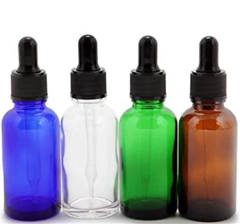 5 ml til 50 ml farve amber glas dråbe flaske, tom tea tree olie essens, aromaterapi, parfume flydende flaske container eksperiment