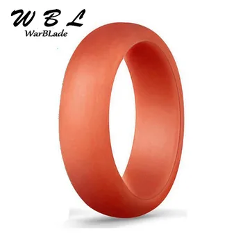 4-10 Størrelse Allergivenlige Crossfit Fleksibel Sports Silikone Ring fødevaregodkendt FDA Silikone Finger Ring 5.7 mm Til Kvinder bryllupsgave 25349
