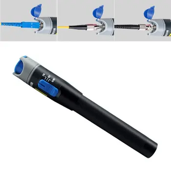 30mW Visuelle Fejl Locator Fiberoptiske Laser Pen 10 mw Rød lyskilde Kabel Tester SC/FC/ST-Stik Type med VFL Meter 650nm