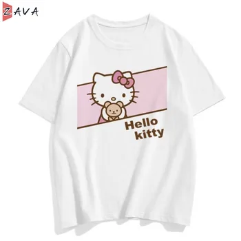 Kvindelige Bratzed Y2k Forår Sommer Vintage T-shirt Goth T-shirt Harajuku Sort Hvid Kvinder, Piger 2021 Tee Toppe Print Roupas 90'erne 25607