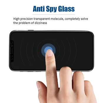 Anti-spion Hærdet Glas til Samsung A9 A8 A7 A6 2018 Egen Skærm Protektor På Samsung A71 A51 A41 A42 A31 A21 A11 A12 A01 A02 2570